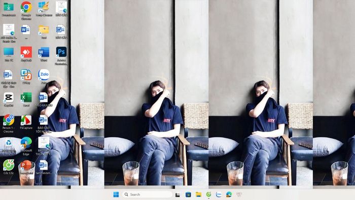 Giao diện màn hình nền